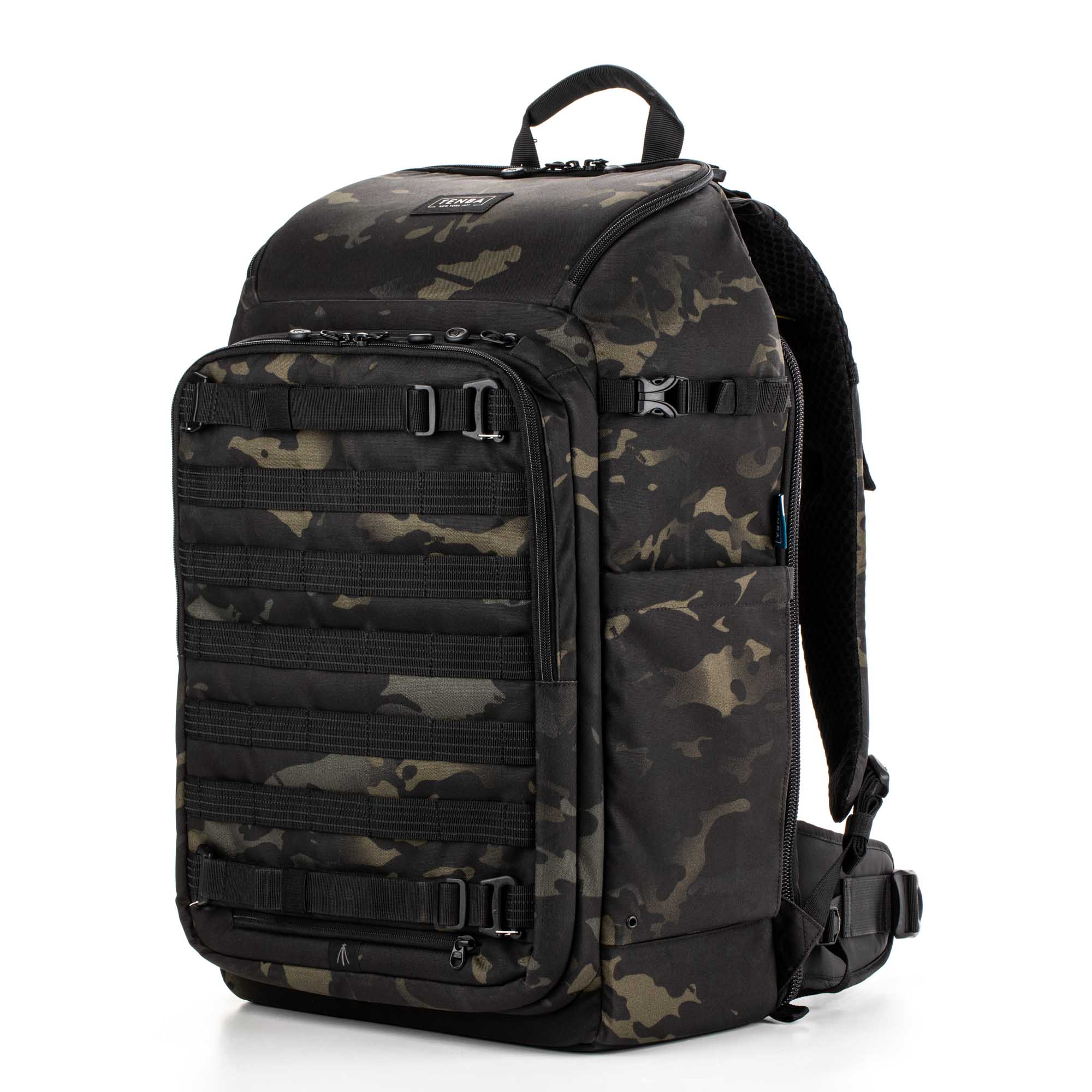 Tenba Axis V2 32L Rucksack in MultiCamo und Schwarz,  Vorderseite