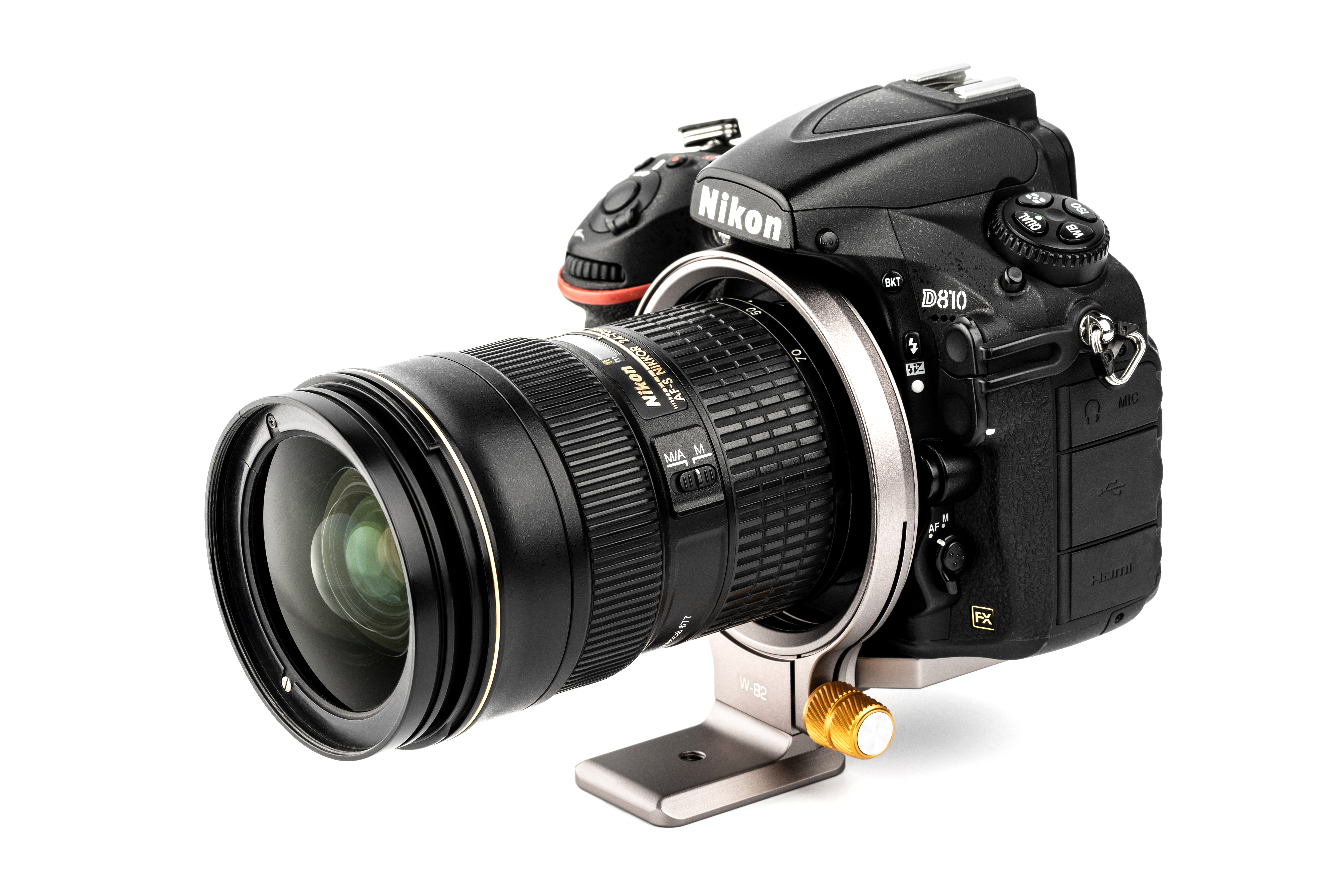 Wizard Bracket W-82D f. DSLR Kameras (Arca-Swiss kompatibel) Wizard Bracket W-82D f. DSLR Kameras (Arca-Swiss kompatibel)