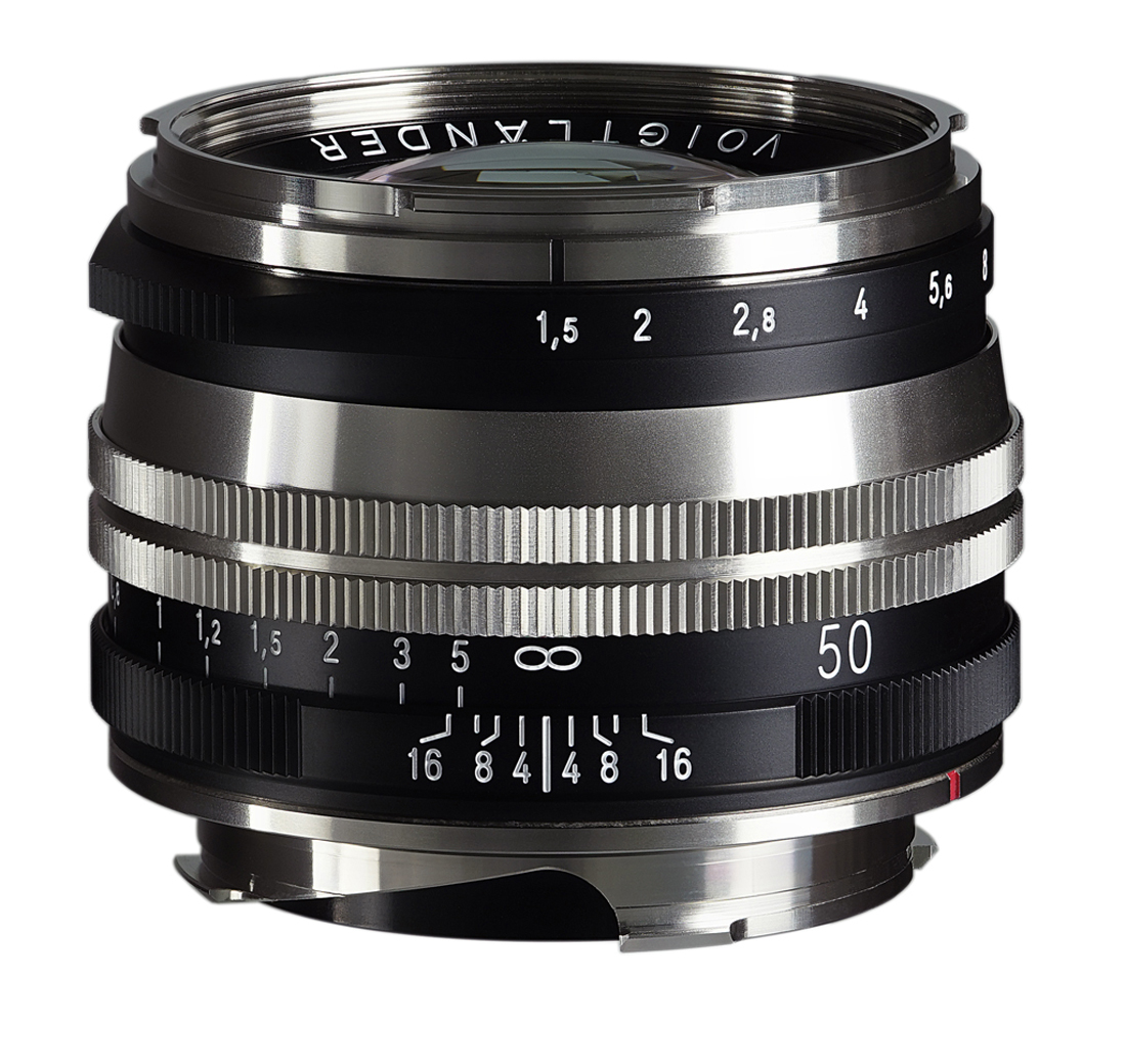 Nokton 50mm F1.5 M.C. VM II Asph. (schwarz/silber) Nokton 50mm F1.5 M.C. VM II Asph. (schwarz/silber)