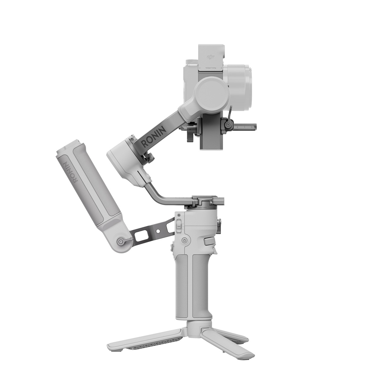 RS 4 Mini Combo DJI RS4 Mini Combo Gimbal, Rechte Seite mit Kamera