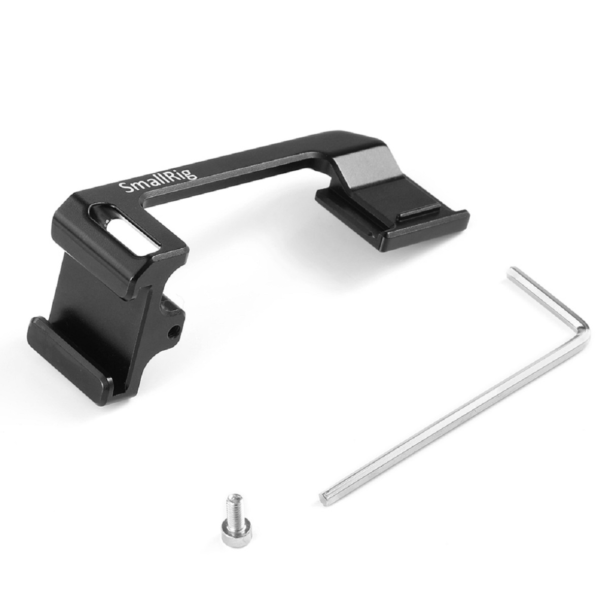 SmallRig 2342 Blitzschuh Adapter für Sony Alpha 6000 Serie – linke Seitenmontage mit Schraube und Inbusschlüssel im Lieferumfang