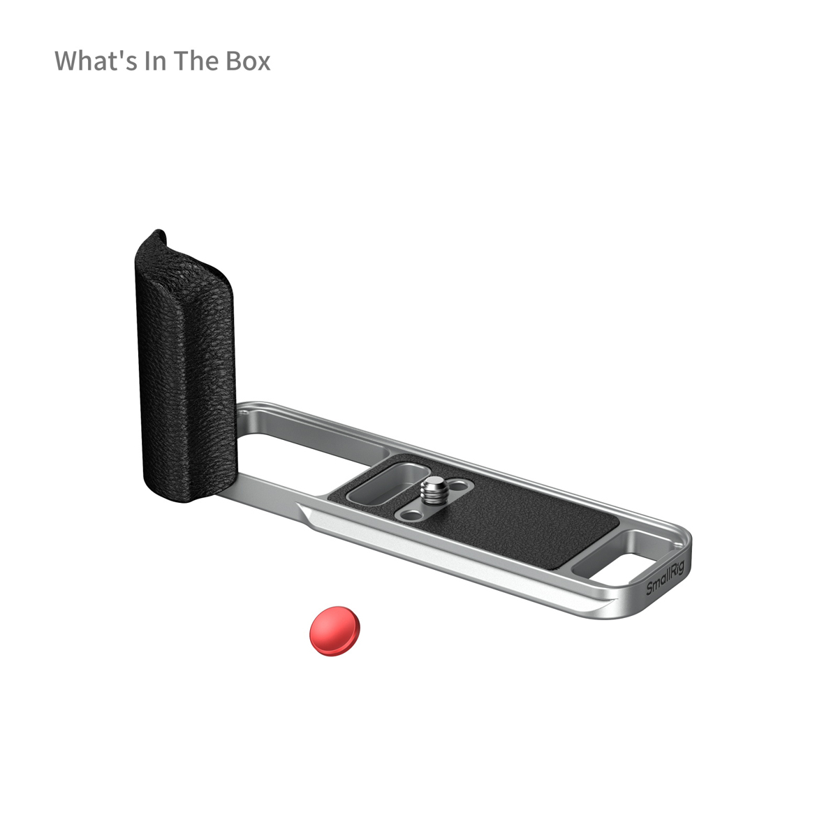 5447 L-förmige Montageplatte Silikongriff für Fujifilm X-E5 (Silber) 5447 L-förmige Montageplatte Silikongriff für Fujifilm X-E5 (Silber)