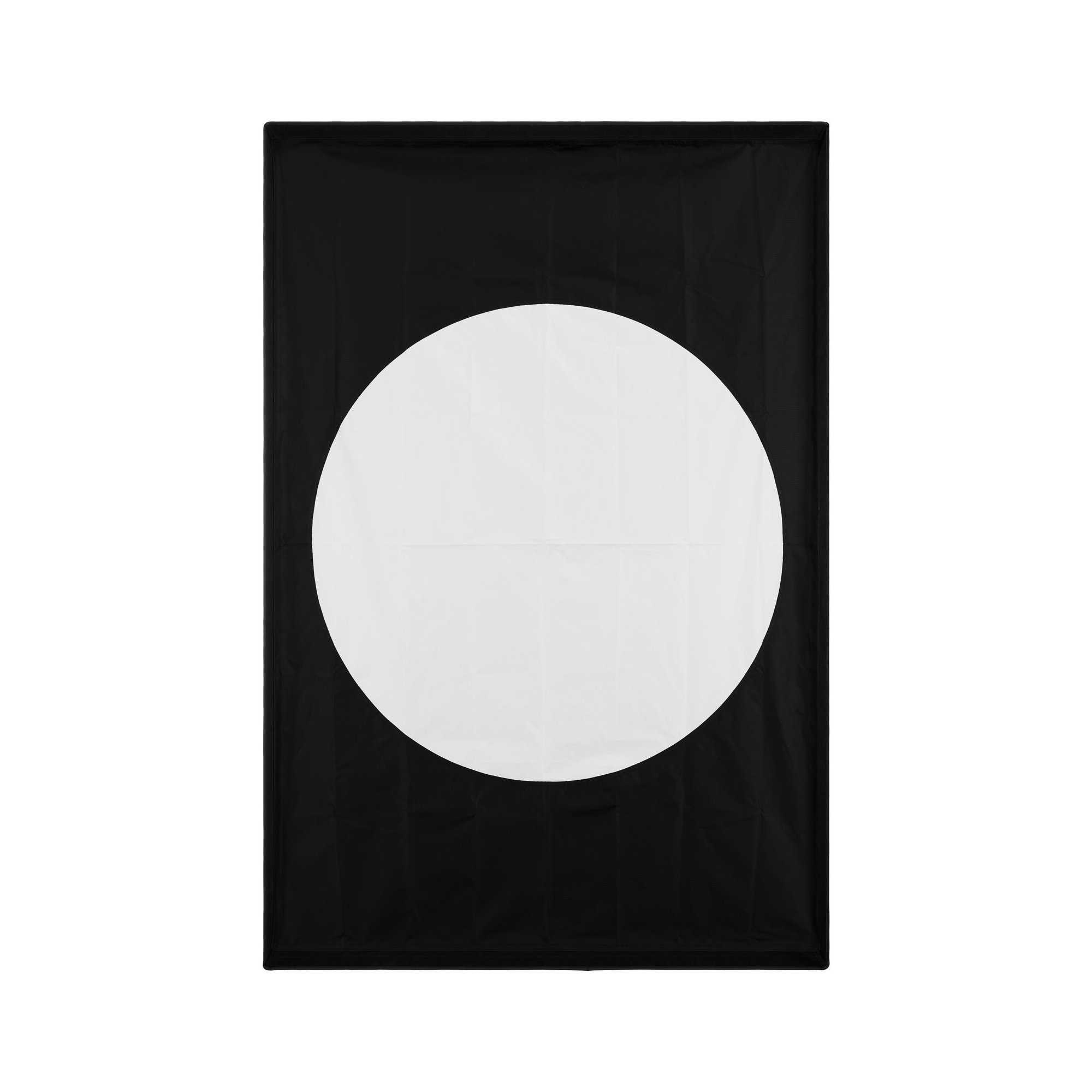 Runder Deflektor für die Profoto Softbox 4x6 zur Erzeugung einer kreisförmigen Lichtfläche.