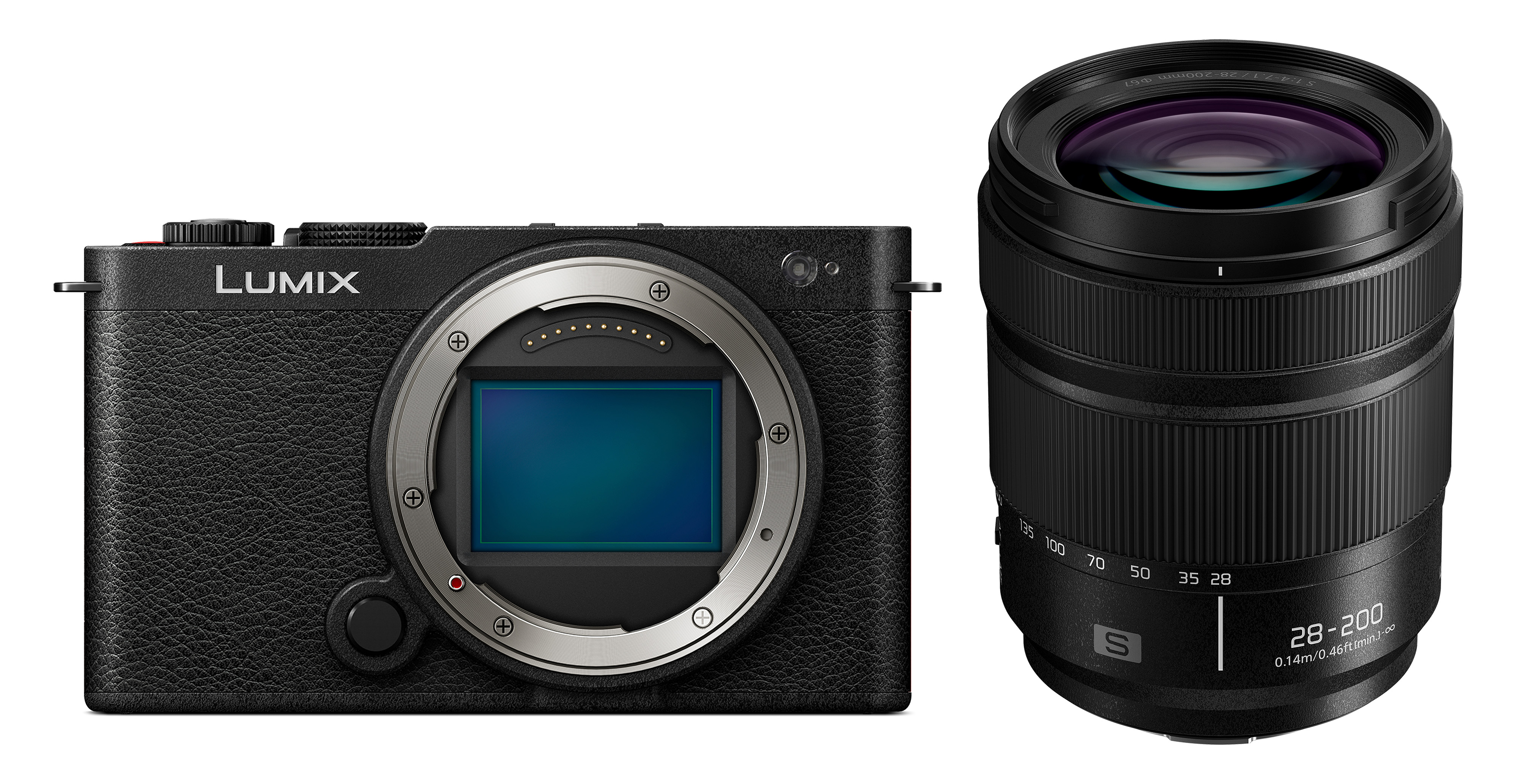 Lumix S9 (Jet Black) + Lumix S 28-200mm F4.0-7.1 Macro OIS Lumix S9 (Jet Black) + Lumix S 28-200mm F4.0-7.1 Macro OIS