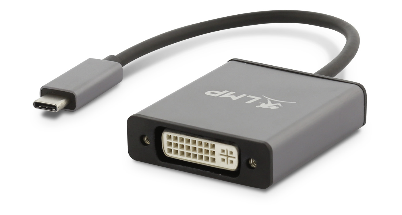 USB-C Adapter zu DVI (space grau)