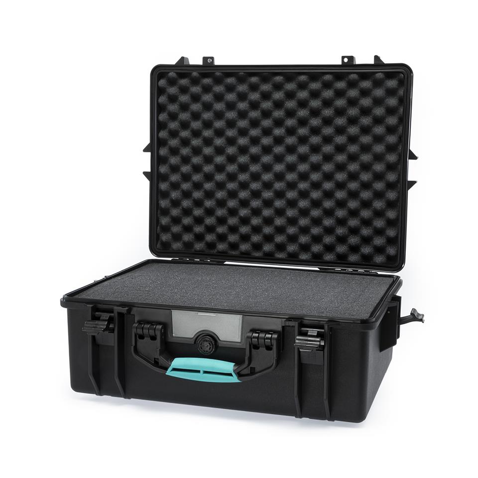 2600 Kunstharzkoffer (schwarz/bassanao blau) inkl. Schaumstoffeinlage 2600 Kunstharzkoffer (schwarz/bassanao blau) inkl. Schaumstoffeinlage