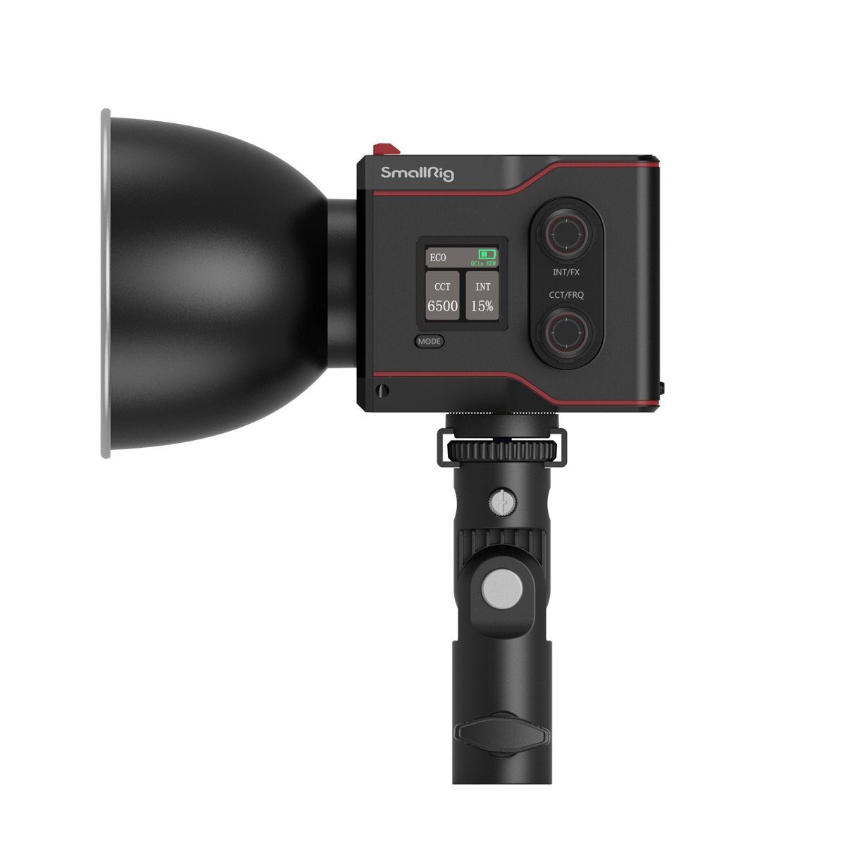 4376 RC 60B Bi-Color LED-Videoleuchte, Rechte Seite