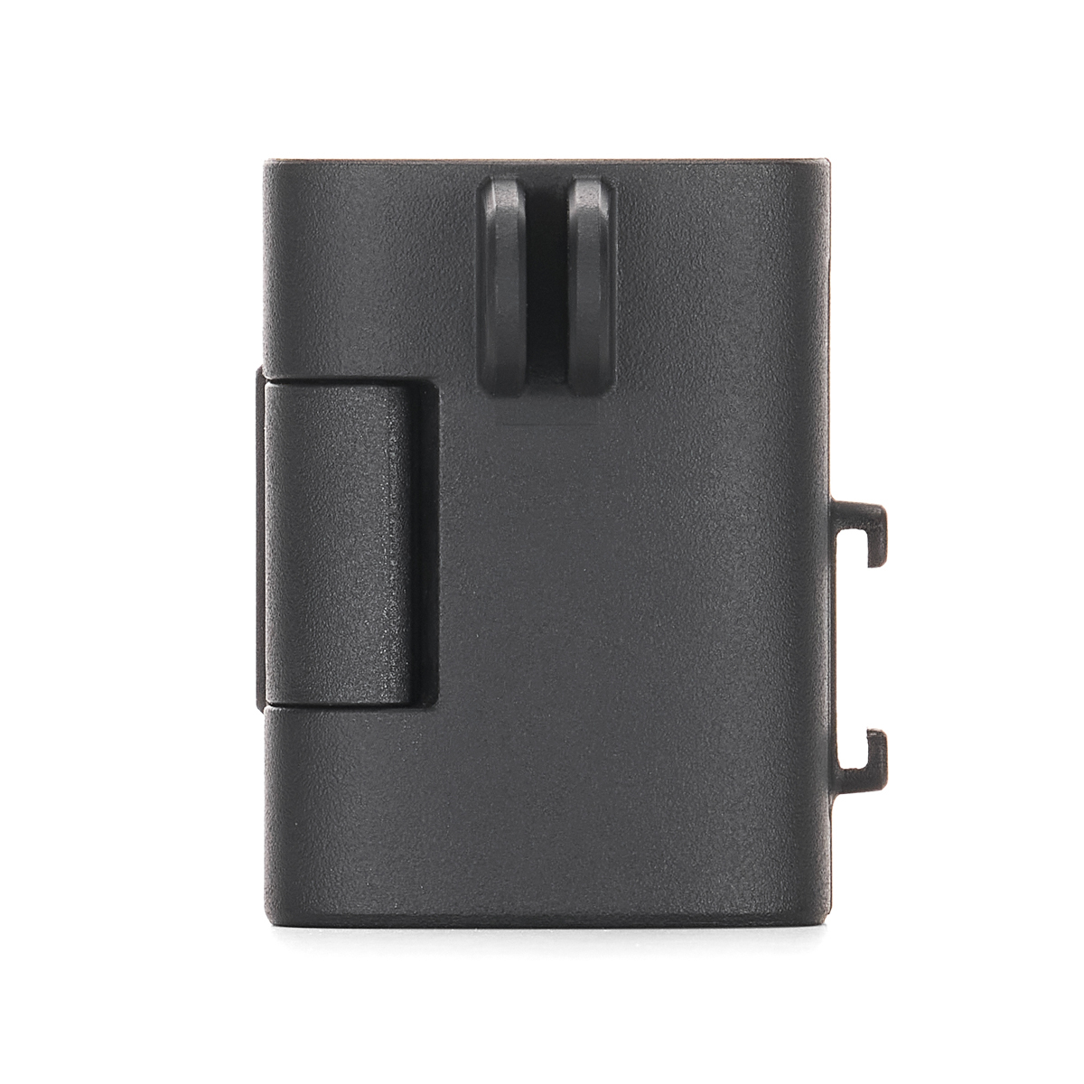 DJI Osmo Pocket 3 Erweiterungsadapter – Vorderansicht mit Clipmechanismus und Halterung für Zubehör