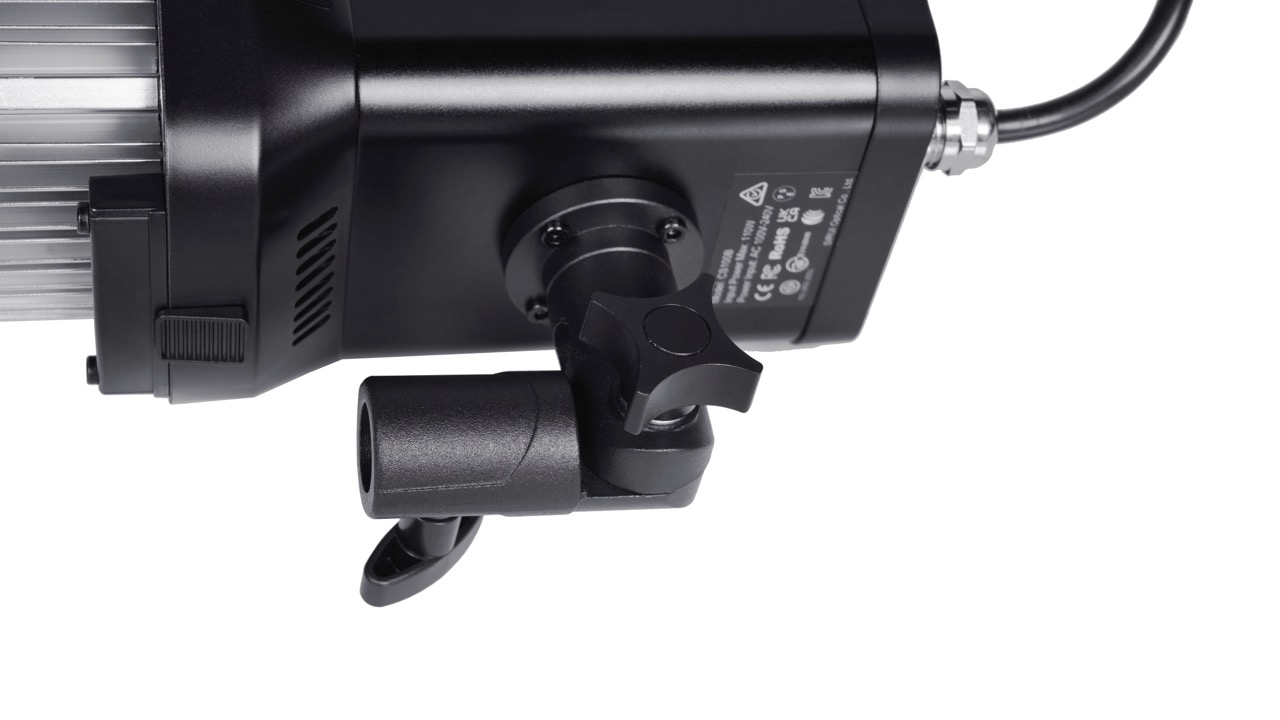 Sirui CS100B Bi-Color LED Leuchte, CloseUp Stativhalterung