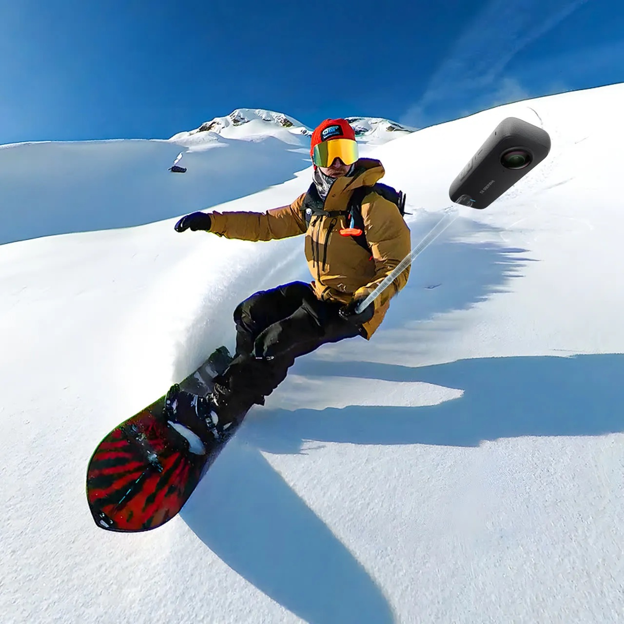 Unsichtbarer Action-Selfie-Stick Unsichtbarer Action-Selfie-Stick