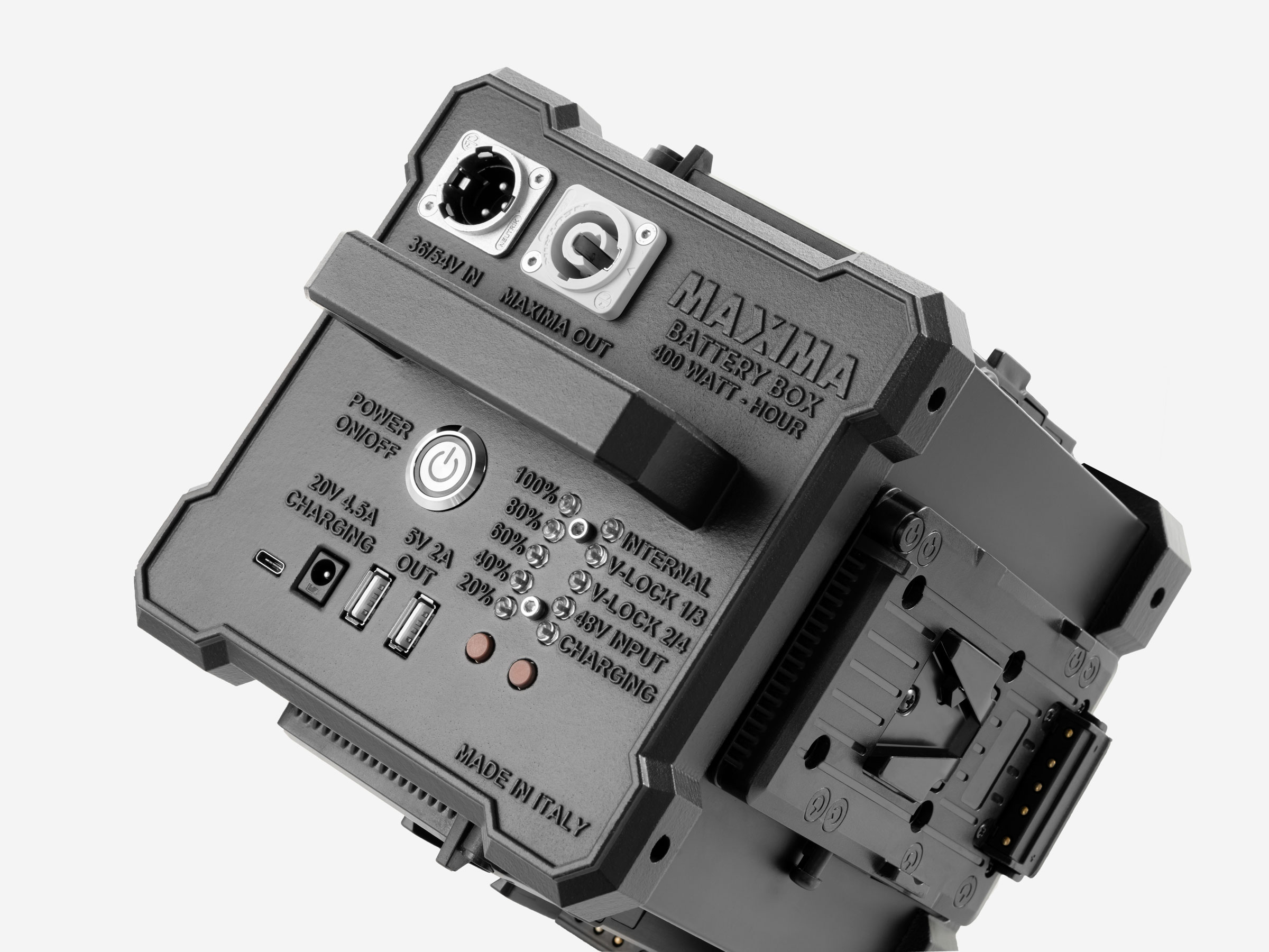 Maxima Battery Box Maxima Battery Box von oben