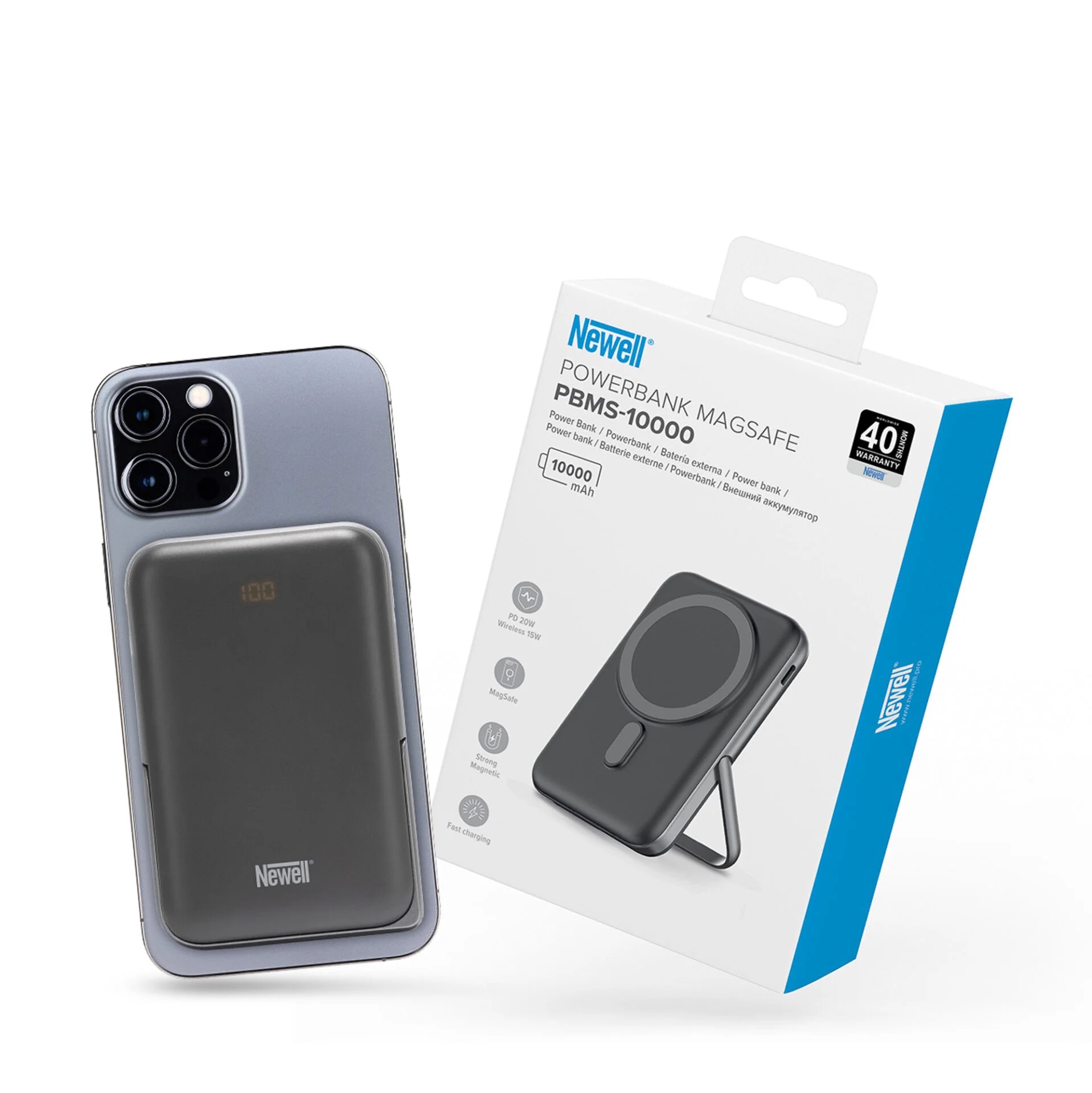 MS-10000 MagSafe Powerbank (10000 mAh) MS-10000 MagSafe Powerbank (10000 mAh)