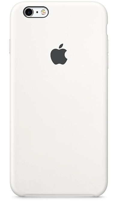 iPhone 6S Plus Silicone Case (weiß)