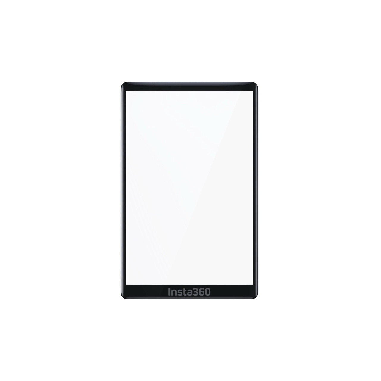 Insta360 X5 Displayschutzglas – Seitenansicht des dünnen Schutzglases mit schlankem Profil