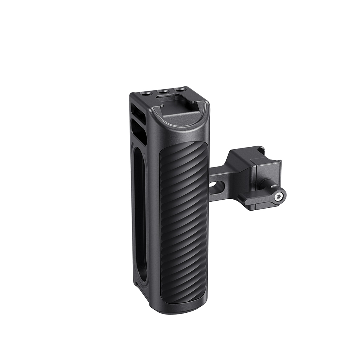 SmallRig HSN2427 Aluminum NATO Side Handle – Vorderansicht des ergonomischen Griffs mit strukturiertem Profil