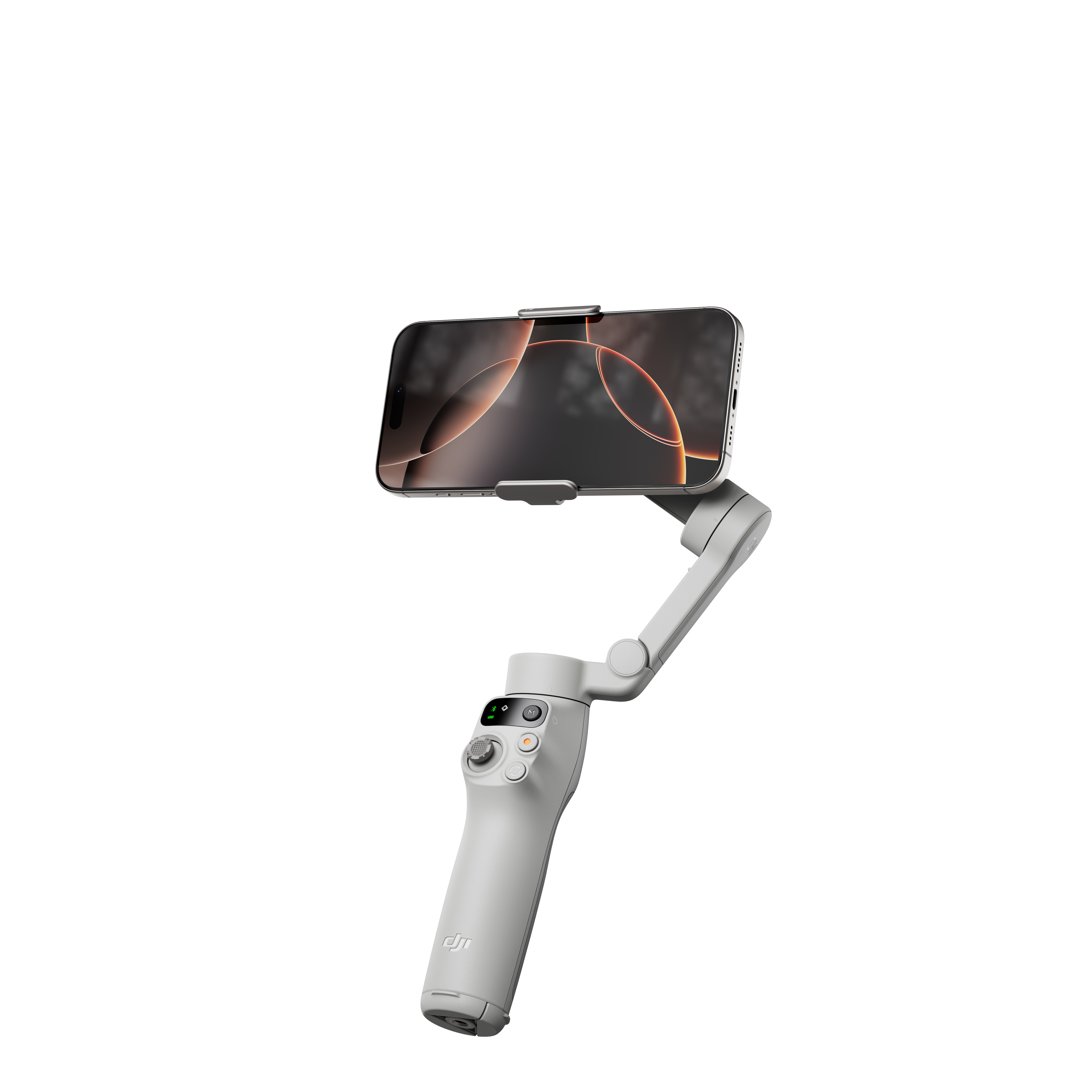 Osmo Mobile 7 DJI Osmo Mobile 7P Gimbal, Frontal schräg links mit iPhone