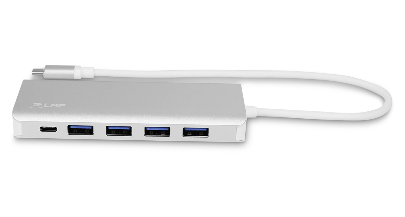 USB-C Hub (silber) USB-C Hub (silber)