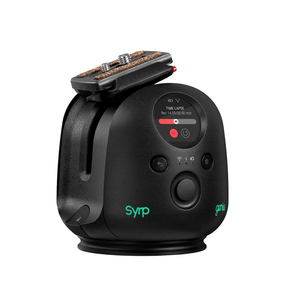 Syrp Genie II Pan Tilt Motion Controller Produktfoto vor weißem Hintergrund