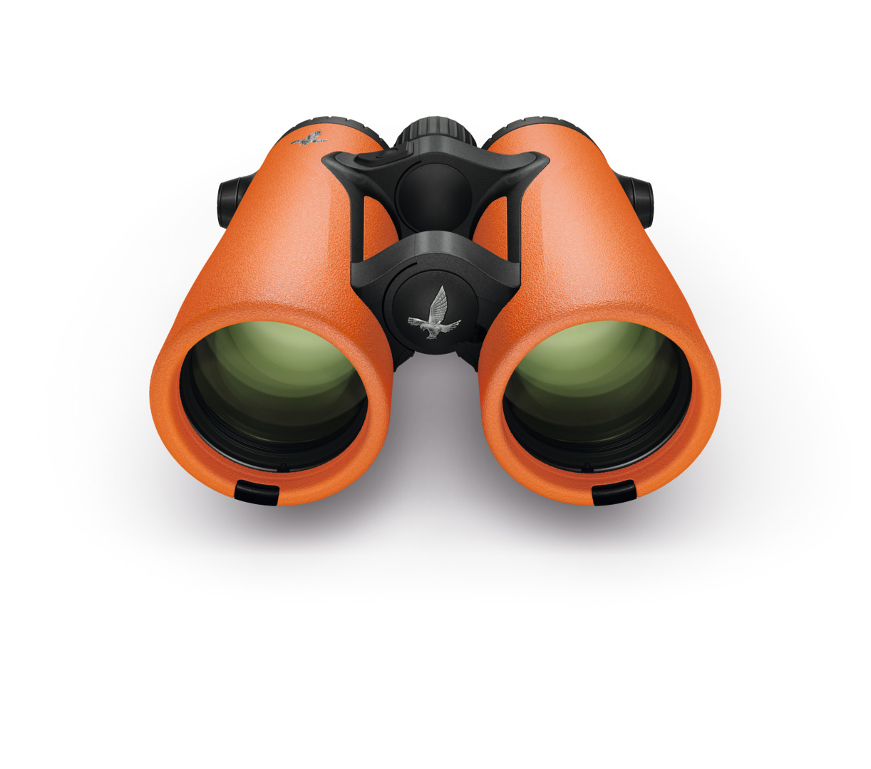EL Range 12x42 (orange) Swarovski Optik EL Range 12x42 Fernglas in Orange, Frontal schräg
