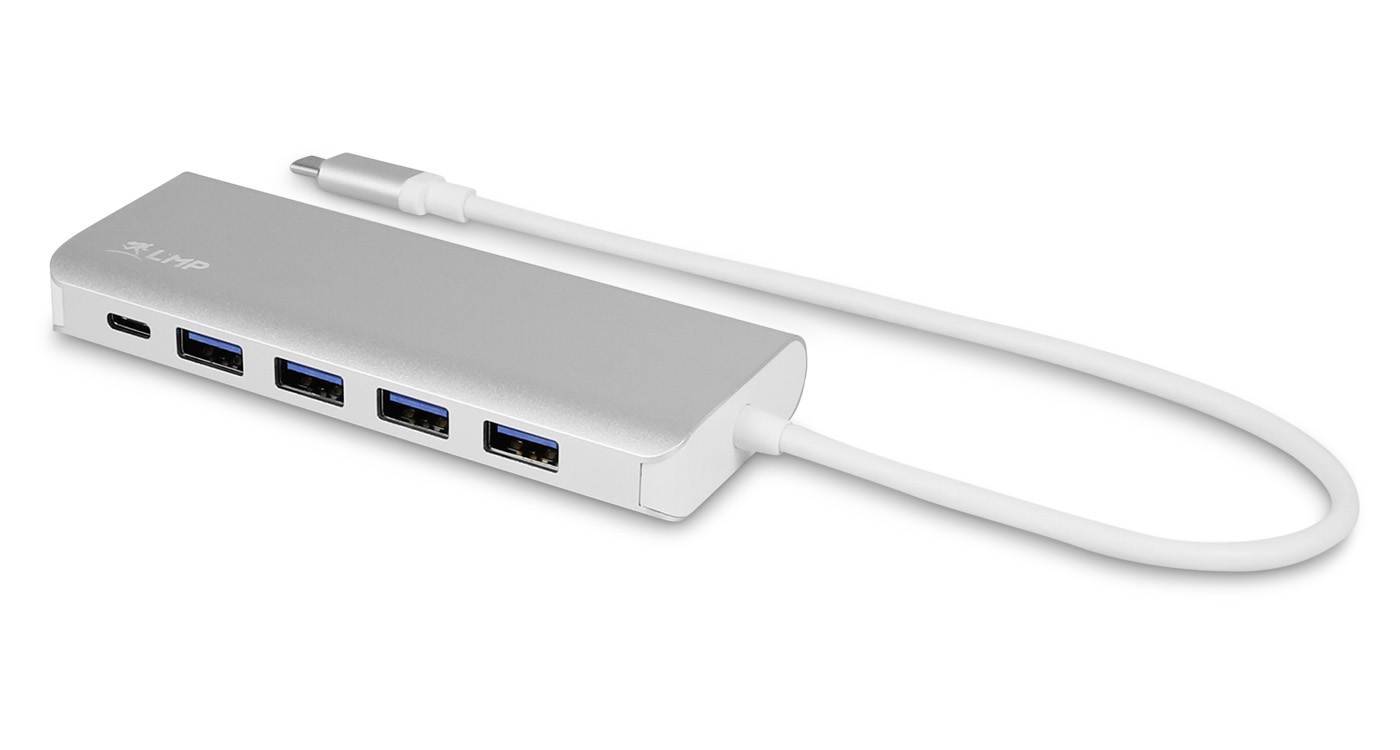 USB-C Hub (silber) USB-C Hub (silber)