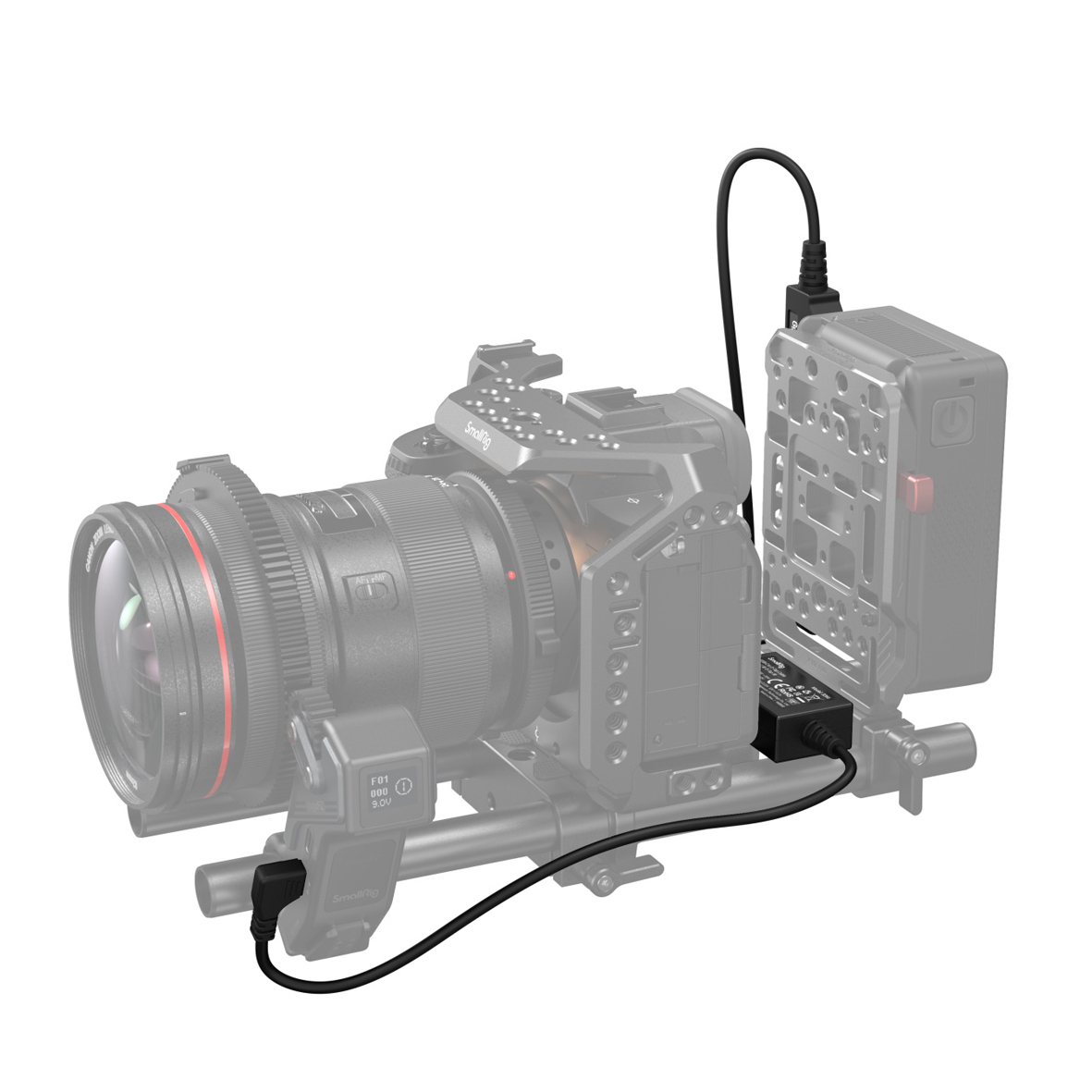 3266 USB-C auf D-Tap Kabel 3266 USB-C auf D-Tap Kabel Anwendungsbeispiel