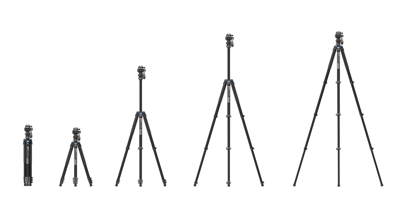 L-224FL Carbon Stativ + KV5 Nivellierkopf L-224FL Carbon Stativ + KV5 Nivellierkopf