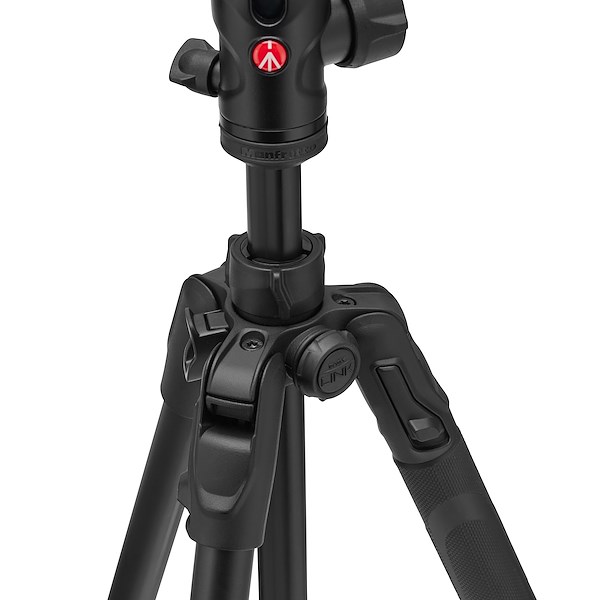 Manfrotto Befree Advanced AS Twist Alu-Stativ, Close-Up Stativspinne