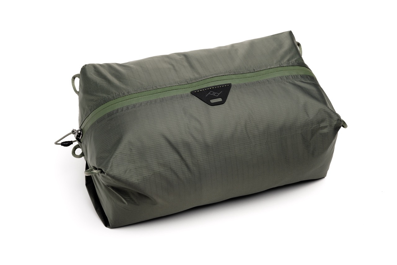 Ultralight Fabric Packing Cube (salbeigrün) – S Peak Design Fabric Packing Cube in der Farbe Salbeigrün und in der Größe Small