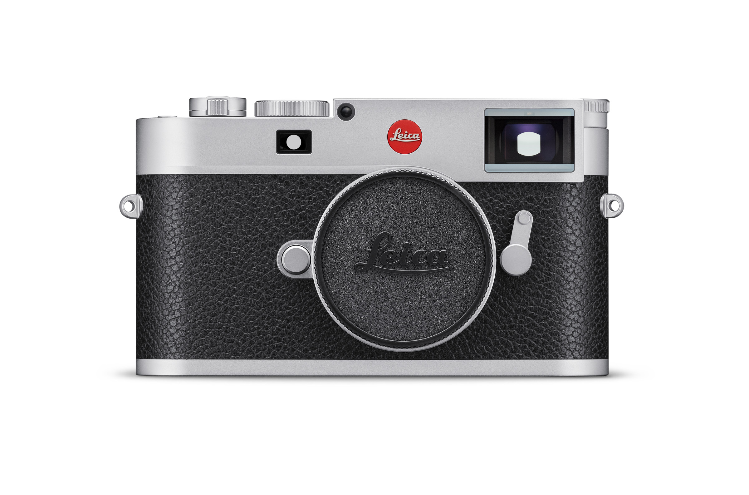 Leica M Kamera – Rückseite mit Bajonettdeckel, Sucherfenster und klassischem Bedienelement-Layout