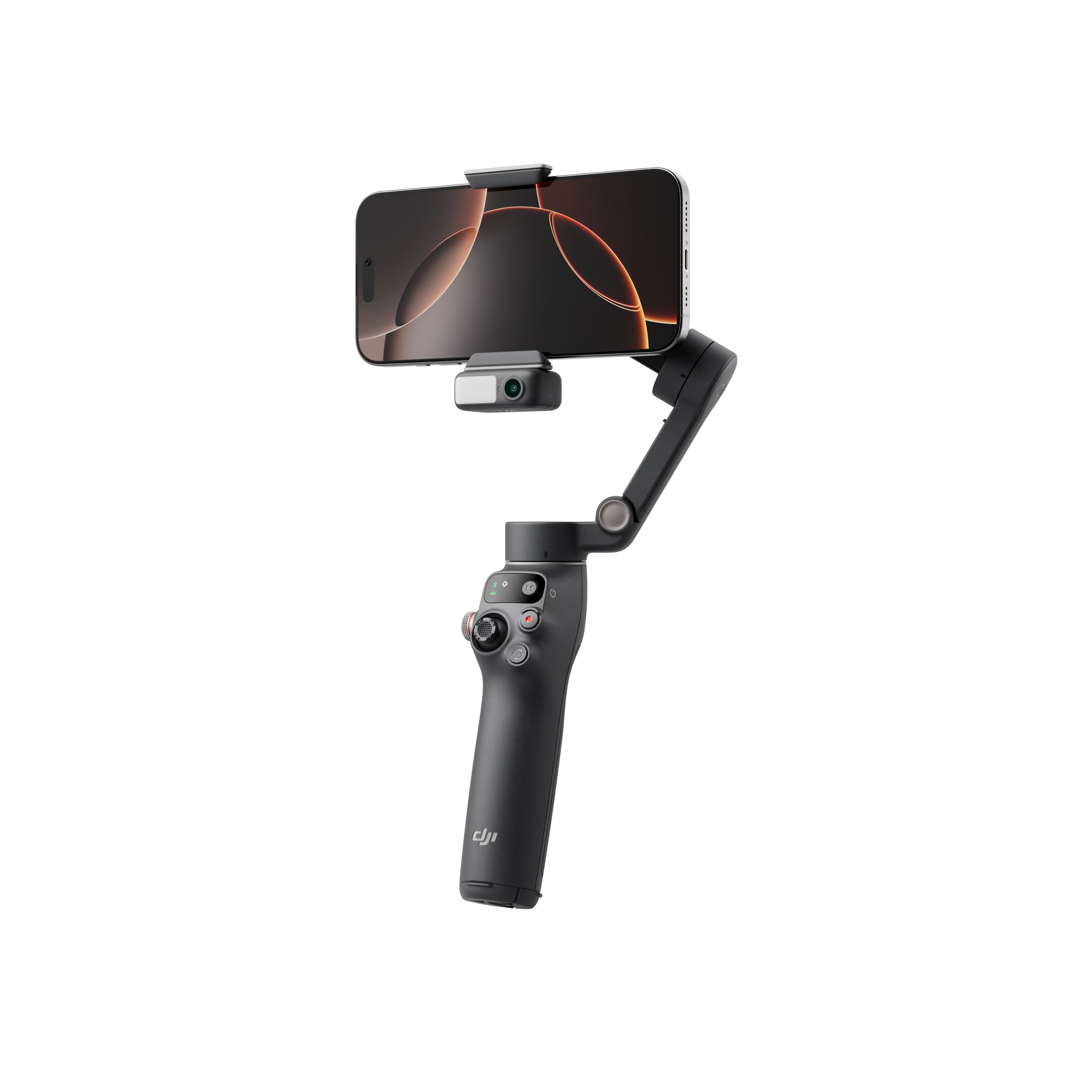 Osmo Mobile 7P DJI Osmo Mobile 7P Gimbal, Frontal Schräg Links mit iPhone