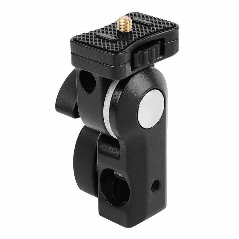 Godox AD-E2 Standhalter mit 1/4-Zoll-Gewinde und verstellbarer Blitzhalterung