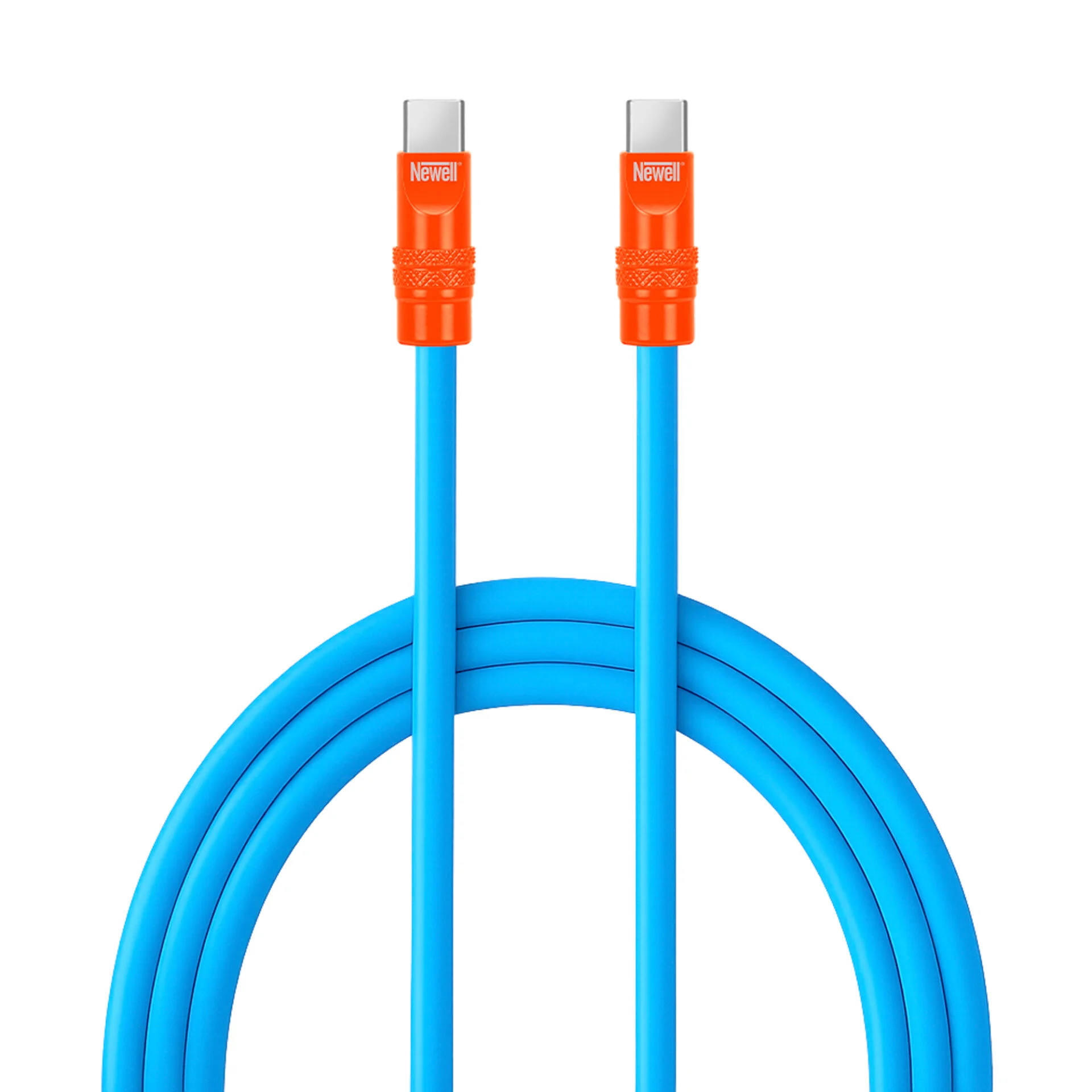USB-C Kabel 2m 100W (Blau-Orange)
