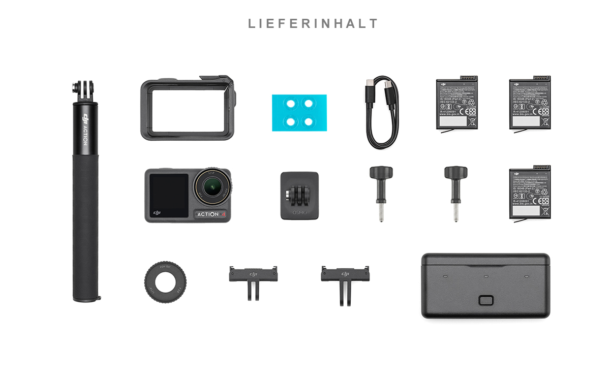 Osmo Action 4 Adventure Combo Osmo Action 4 Adventure Combo