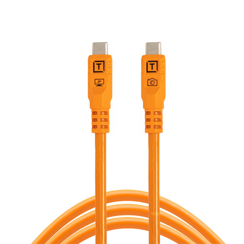 TetherPro Optima 10G Datenkabel USB-C auf USB-C Kabel – 1.8m (orange) TetherPro Optima 10G Datenkabel USB-C auf USB-C Kabel – 1.8m (orange)
