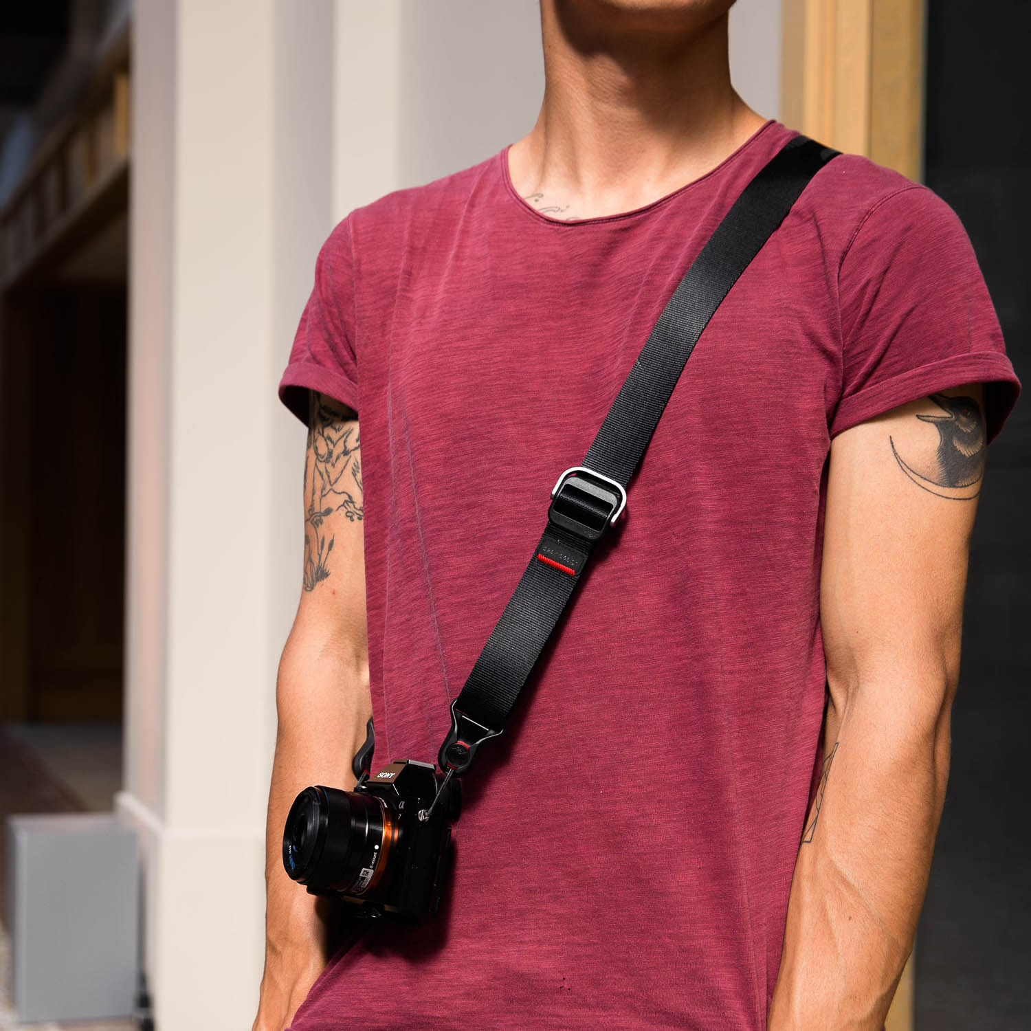 Slide Lite Kameragurt (Schwarz) Slide Lite Kameragurt (Schwarz)