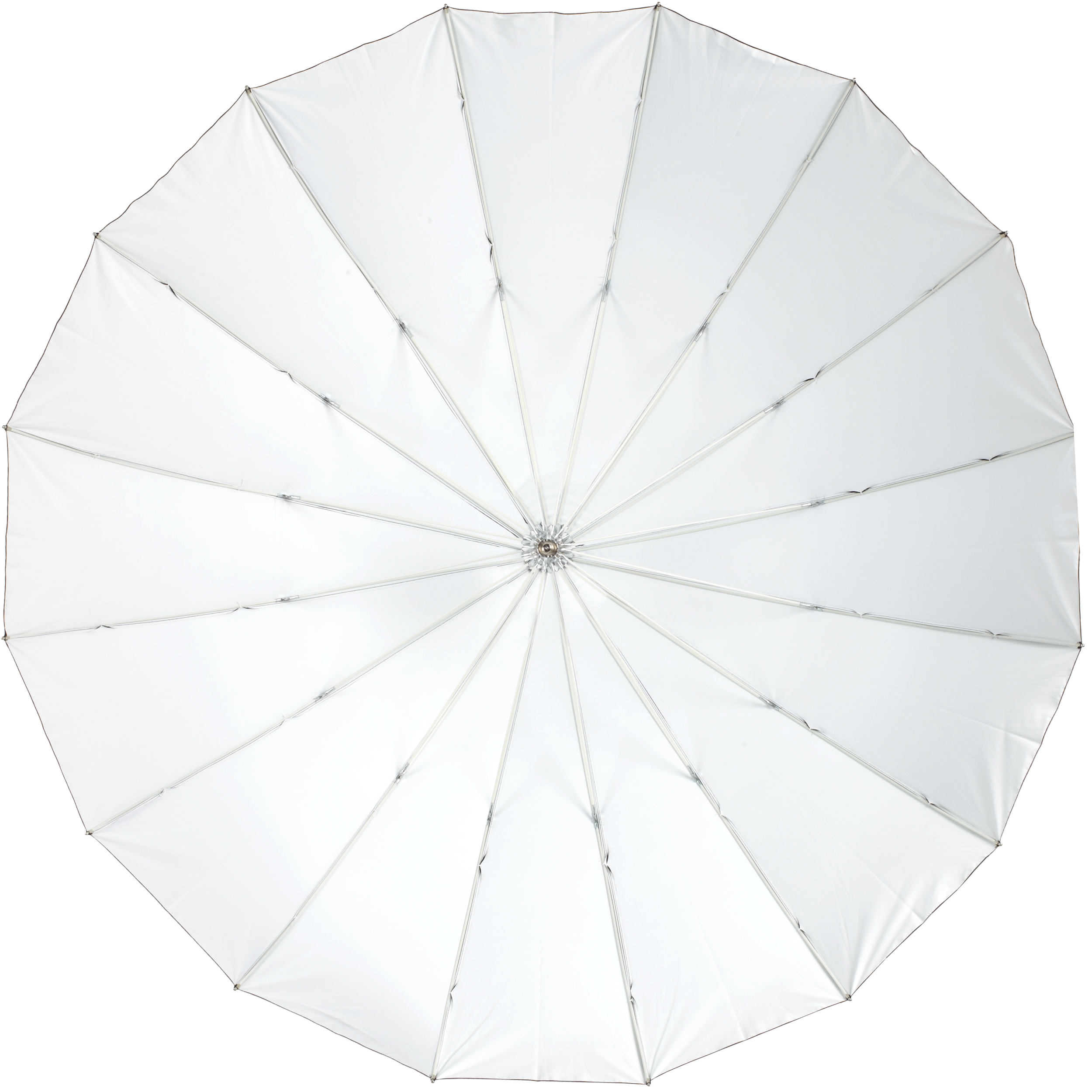 Blitzschirm Deep White M 105cm