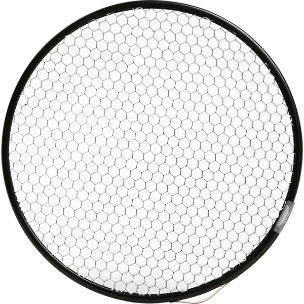 Profoto Grid & Filterhalter Kit – Rückansicht des Grid- und Filterhalters mit feiner Wabenstruktur.