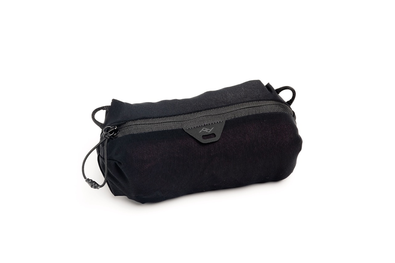 Ultralight Mesh Packing Cube (schwarz) – XXS Peak Design Mesh Packing Cube und der Größe XX-Small