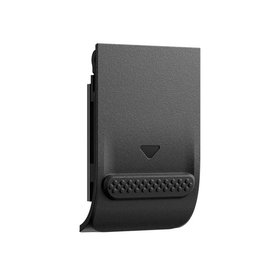 USB Cover für Insta360 Ace Pro 2 Insta360 Ace Pro 2 – schwarze USB-Abdeckung mit strukturierter Grifffläche in Nahansicht