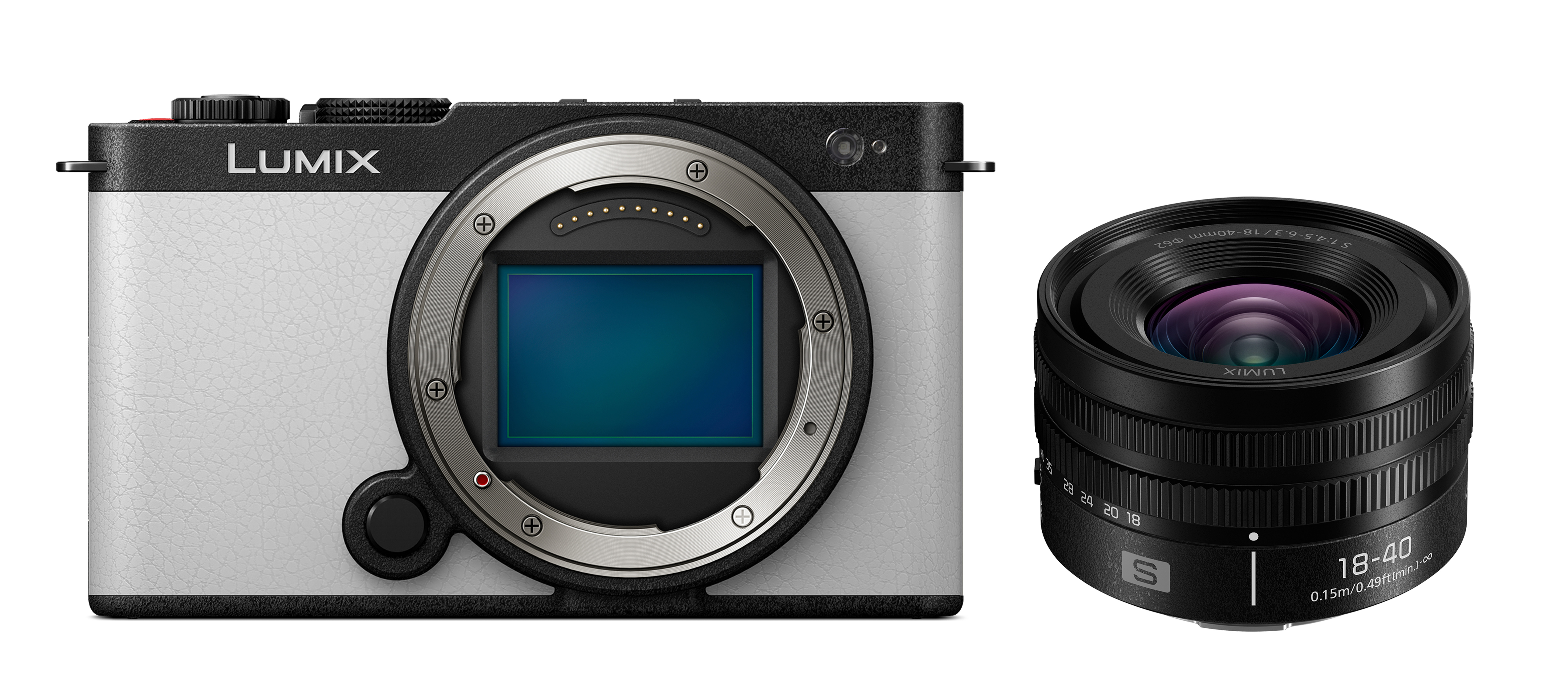 Lumix S9 (Smokey White) + Lumix S 18-40mm F4.5-6.3 Lumix S9 (Smokey White) + Lumix S 18-40mm F4.5-6.3