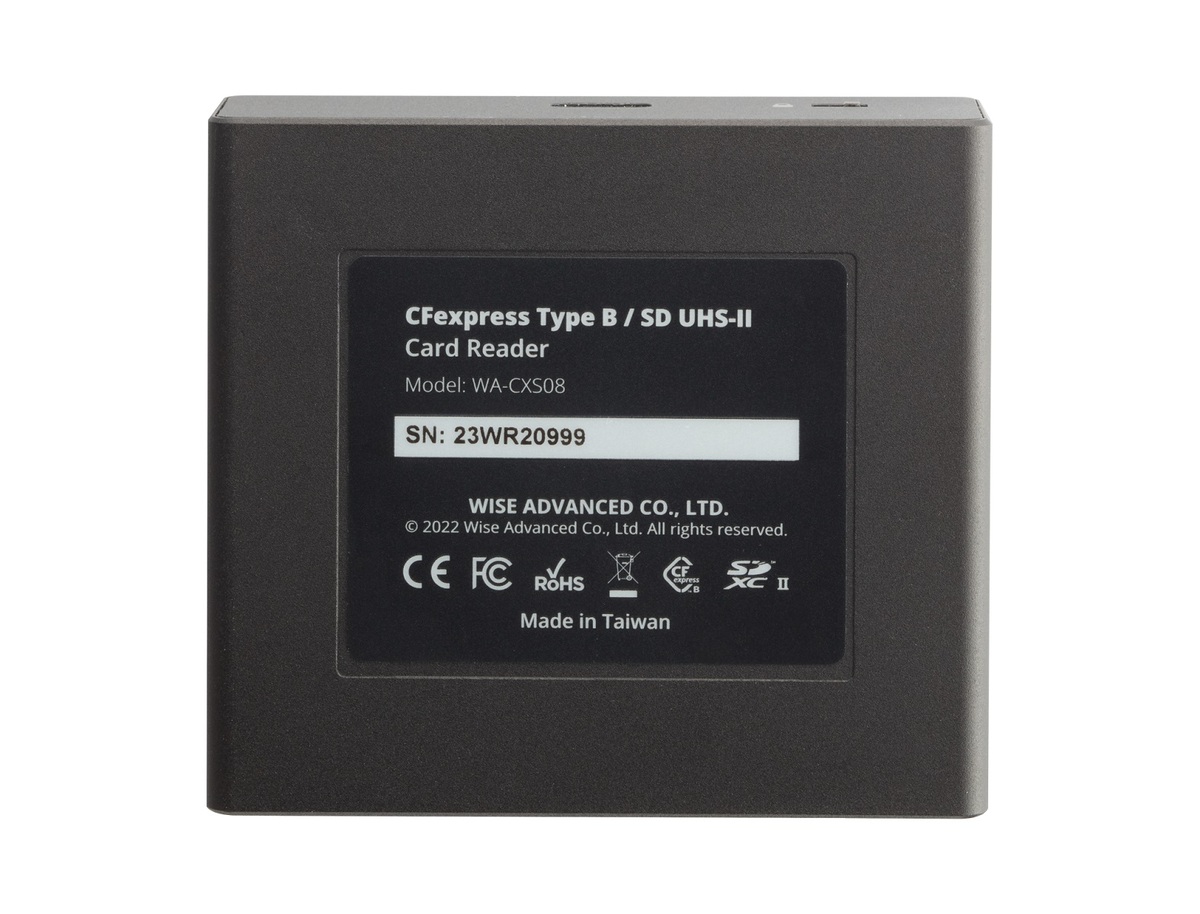Kartenleser CXS08 Typ-B CFexpress und SDXC Reader Kartenleser CXS08 Typ-B CFexpress und SDXC Reader
