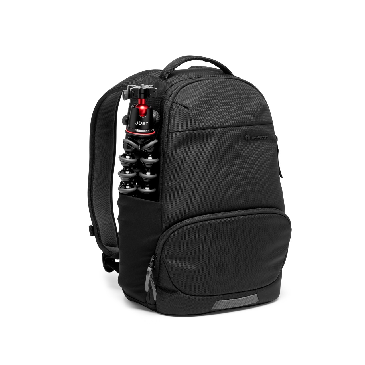 Manfrotto Advanced Active Rucksack III, mit Stativ in Stativhalterung