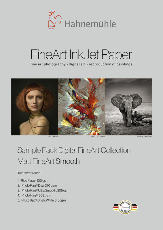 Sample Pack Matt Fine Art smooth A4 / 12 Blatt Sample Pack Matt Fine Art smooth A4 / 12 Blatt