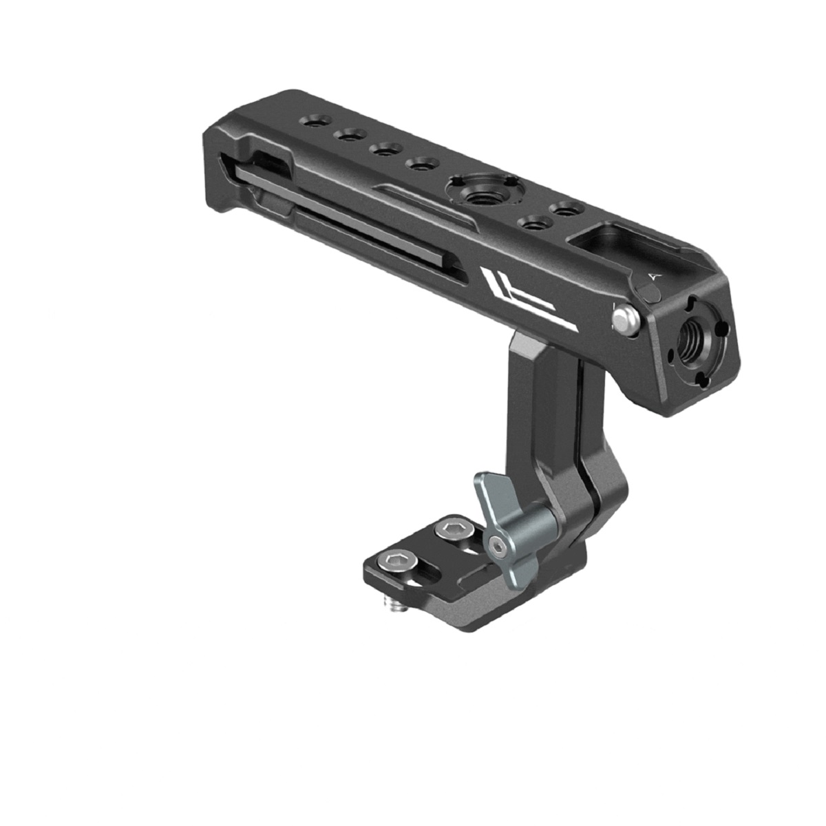 SmallRig 3082 Top Handle für Sony XLR-K1M/K2M/K3M/DMW-XLR1 – Rückansicht mit Befestigungspunkten und Gewinden