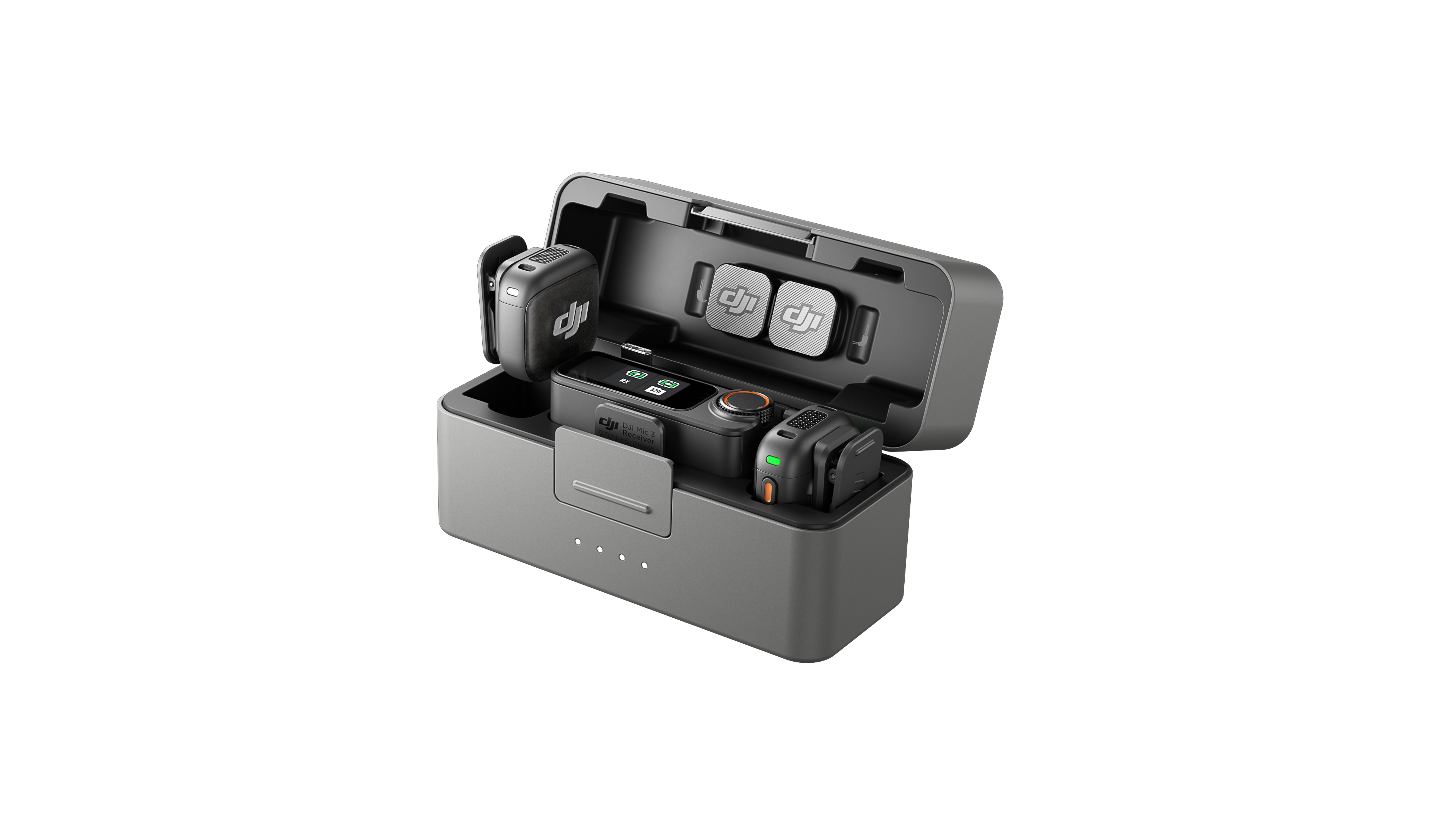 Mic 3 (2x Sender + 1x Empfänger + Ladeschale) Mic 3 (2x Sender + 1x Empfänger + Ladeschale)
