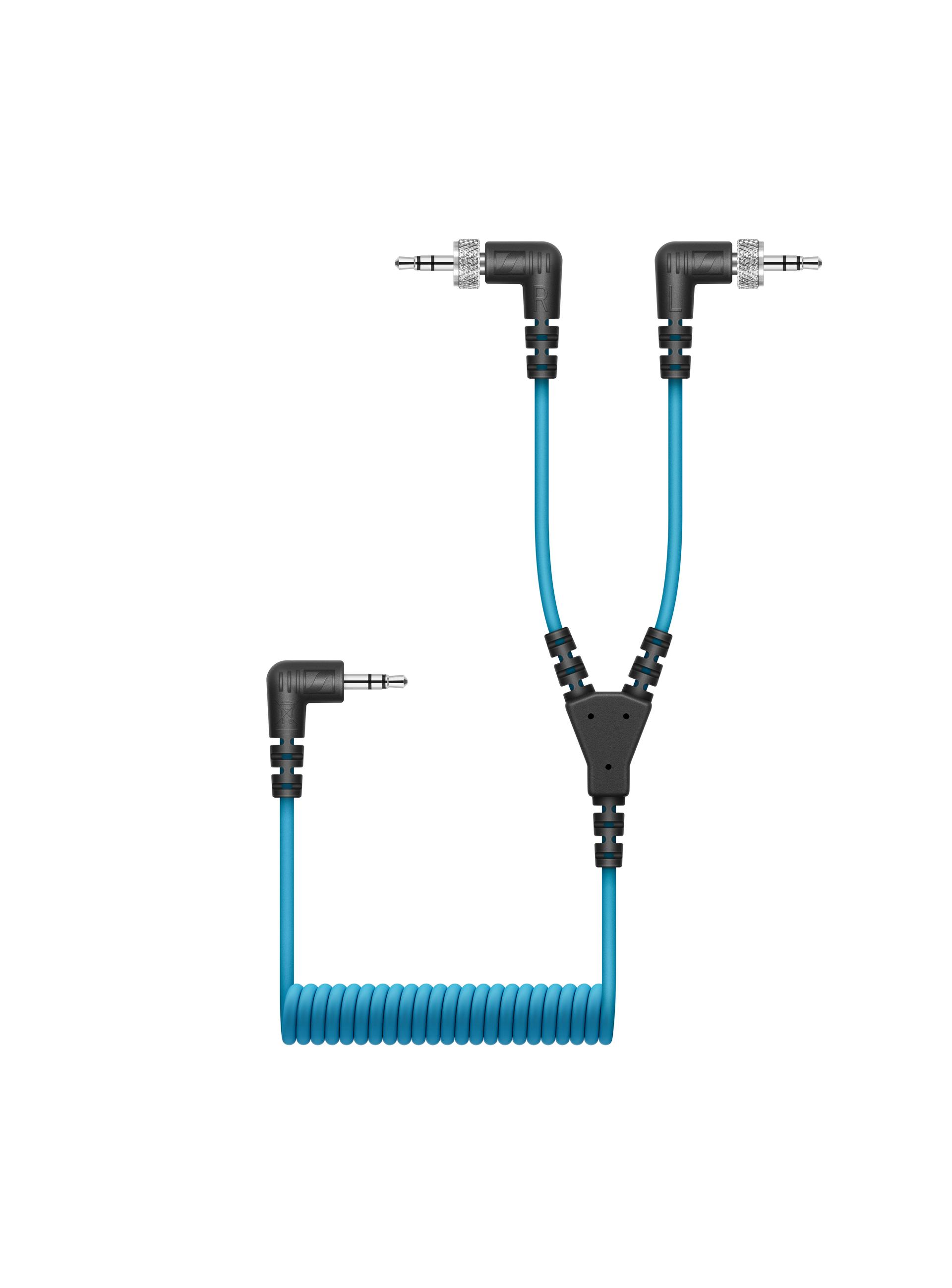 CL35-Y 3.5mm Y-Kabel Sennheiser 3.5mm auf 2 3.5mm Klinkenstecker