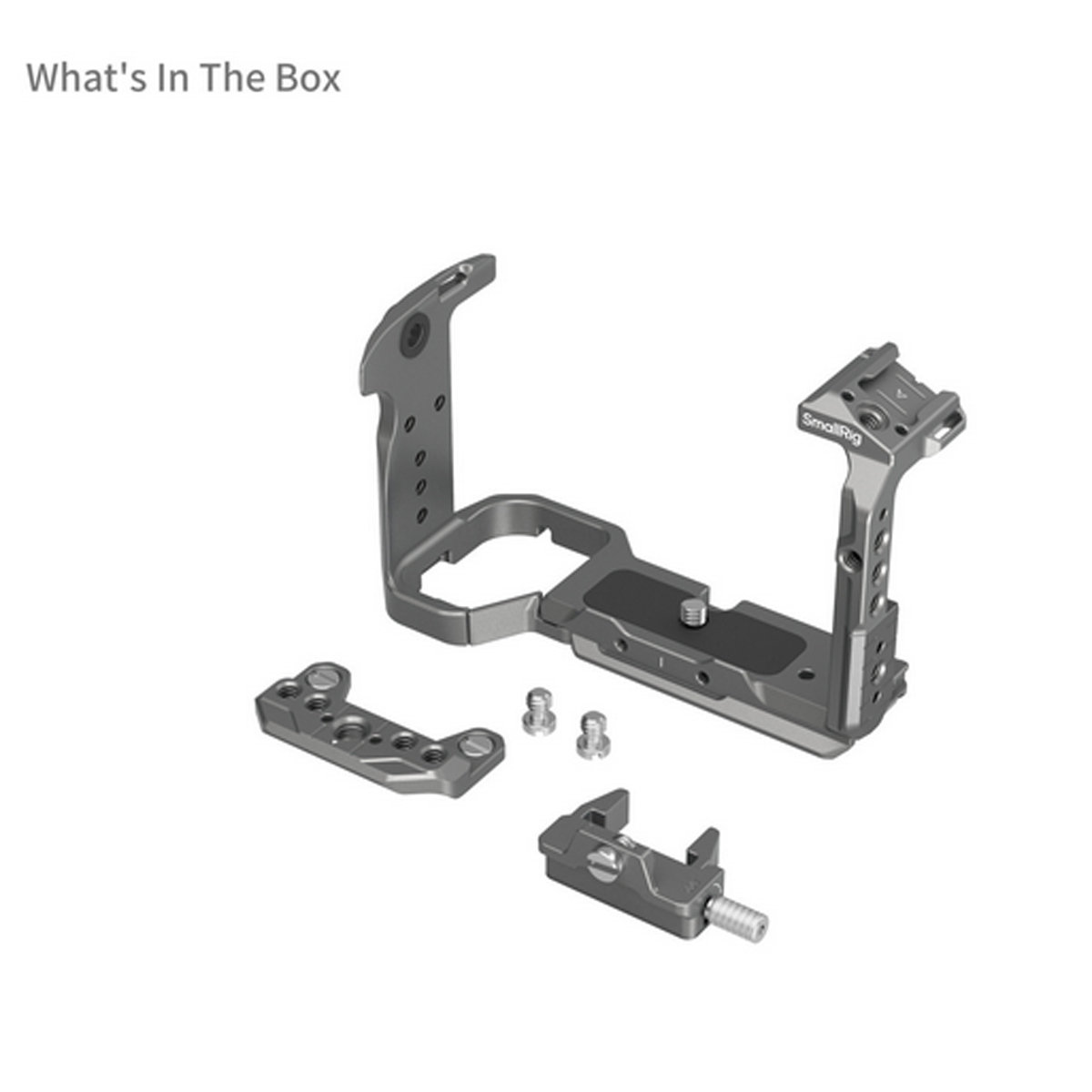 SmallRig 4770 HawkLock QR Cage Kit für Sony FX3 und FX30 mit Cage-Rahmen, Oberplatte und Befestigungsteilen